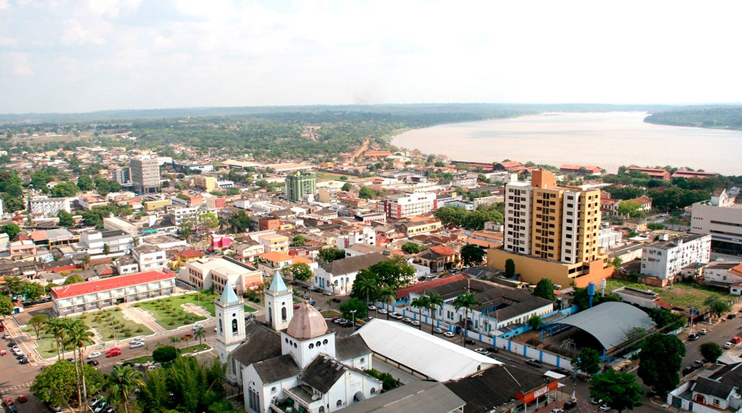 Vista representativa de Porto Velho, Rondônia